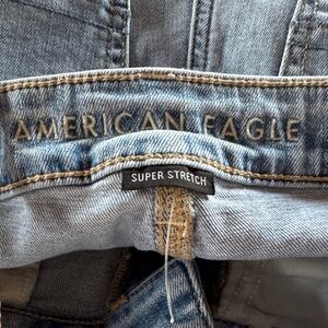 American Eagle Outfitters Light Blue Jean Shorts